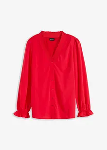 Blouse à détails smockés, bonprix