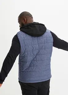 Gilet sans manches matelassé à capuche amovible, bonprix