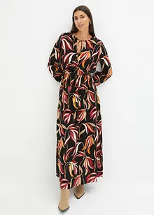 Robe longue imprimée, bonprix