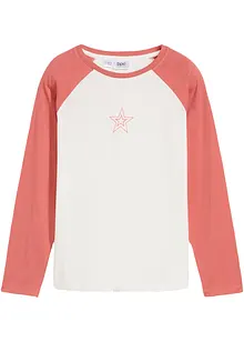 T-shirt fille en coton, bonprix