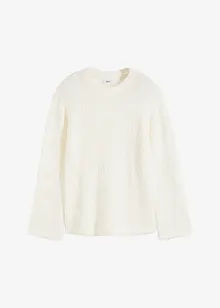 Pull en maille bouclée, bonprix