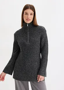 Pull camionneur en maille côtelée, bonprix