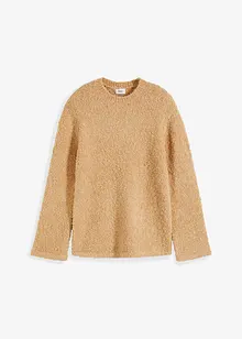 Pull en maille bouclée, bonprix