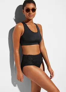 Bas de maillot taille haute, bonprix