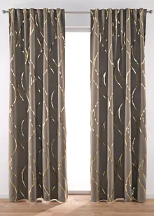 Rideau obscurcissant à imprimé brillant (1 pce), bonprix