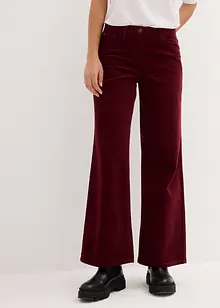 Pantalon large en velours côtelé, bonprix