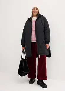 Manteau court à capuche, matelassé, bonprix