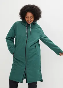 Manteau de pluie rembourré longueur midi, imperméable, bonprix