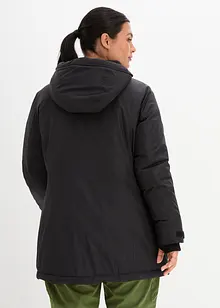 Parka thermique hybride avec duvet recyclé, intérieur matelassé, bonprix