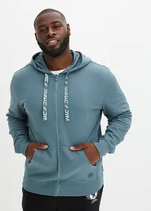 Gilet sweat avec détails sportifs, bonprix