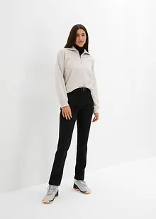 Pantalon technique imperméable en twill extensible avec ceinture, coupe droite, bpc bonprix collection