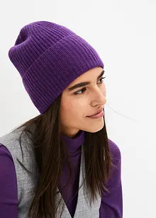 Bonnet en laine avec teneur en Good Cashmere Standard®, bonprix