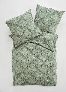 Parure de lit à motif graphique en percale, bonprix