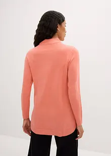 Pull en fine maille à col montant, bonprix