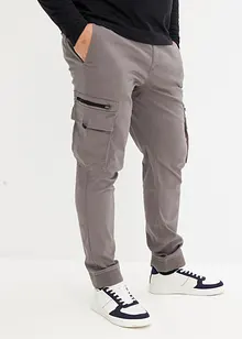 Pantalon extensible avec poches cargo, Regular, bonprix