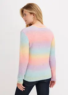 Pull à dégradé de couleurs, bonprix