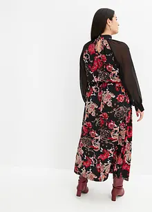 Robe longue avec fente, bonprix