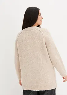 Pull en fil peluche, bonprix