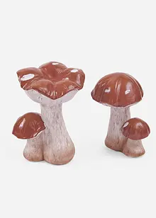 Objet déco champignons (lot de 2), bonprix