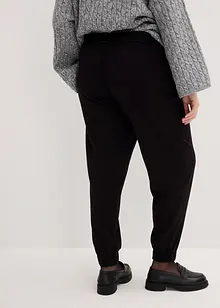 Pantalon à taille élastiquée et lien à nouer, bonprix