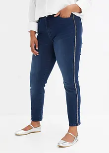 Jean extensible avec décorations, bonprix