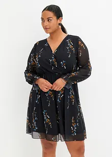 Robe imprimée en mesh, bonprix