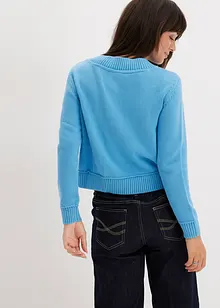 Pull côtelé, bonprix