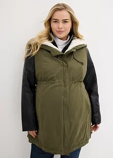 Veste de grossesse et de portage avec doublure en maille peluche, bonprix