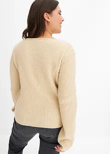 Pull à décolleté carré, bonprix