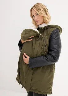 Veste de grossesse et de portage avec doublure en maille peluche, bonprix