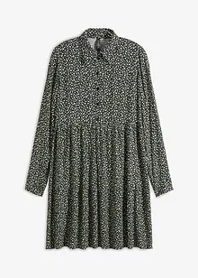 Robe blouse en crêpe, bonprix