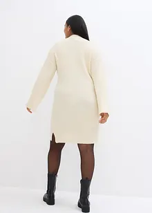 Robe en maille avec manches raffinées, bonprix