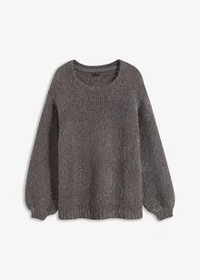 Pull oversize en fil moelleux, bonprix