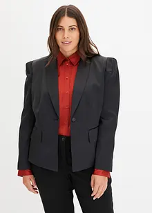 Blazer court à épaules rembourrées, bonprix