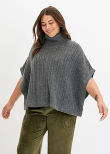 Pull oversize en maille torsadée, bonprix