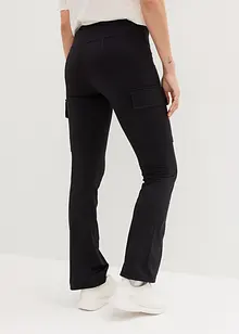 Legging chaud d'extérieur avec poches cargo, évasé, bonprix