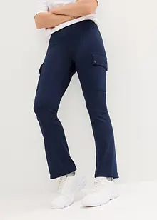 Legging chaud d'extérieur avec poches cargo, évasé, bonprix