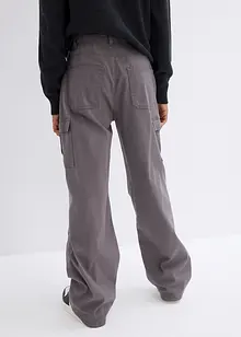 Pantalon cargo loose garçon, coupe droite, bonprix