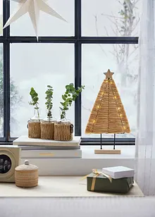 Objet déco LED sapin, bonprix