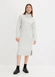 Robe en maille fendue sur le côté, bonprix