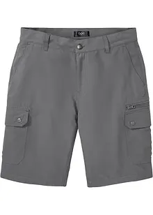 Bermuda cargo en microfibre, Regular, bonprix