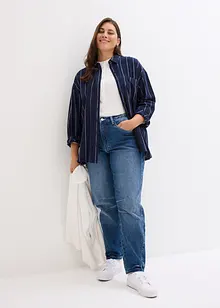 Chemisier en flanelle, oversize, bonprix