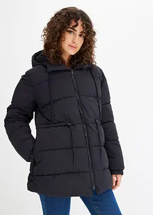 Manteau matelassé court avec lien à nouer, bonprix