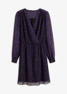 Robe imprimée en mesh, bonprix