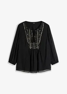 Tunique-blouse avec perles, bonprix