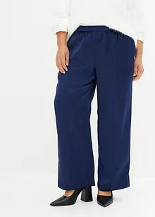 Pantalon en satin avec effet brillant, bonprix