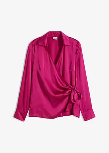 Blouse en satin, bonprix