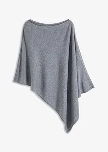 Poncho en laine, bonprix