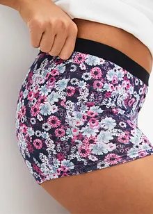 Lot de 4 boxers coton femme, bonprix