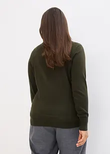 Pull à col roulé basique, bonprix